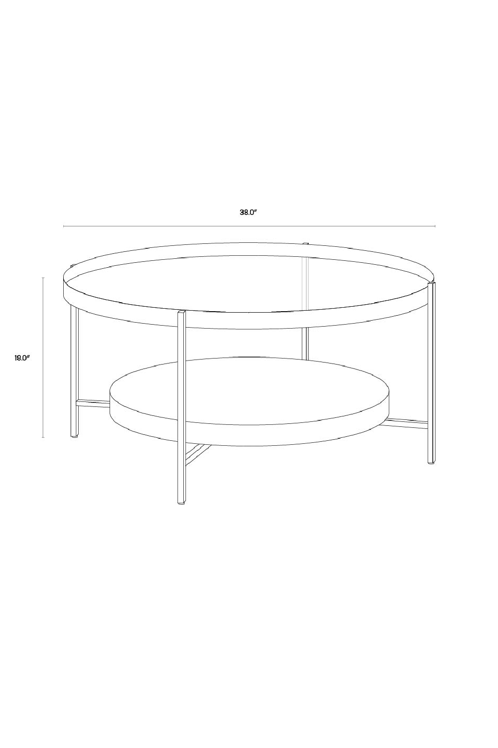   Modern European furniture - Black Glass Coffee Table - www.oroa.com | Oroa.com
