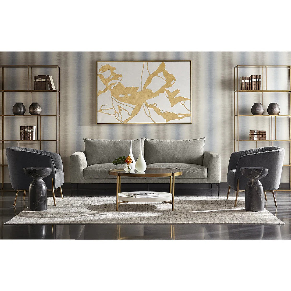   Modern European furniture - Black Glass Coffee Table - www.oroa.com | Oroa.com
