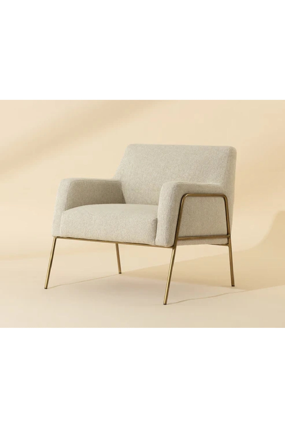 Modern European furniture - Fabric Upholstered Lounge Chair - www.oroa.com