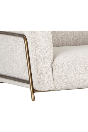 Modern European furniture - Fabric Upholstered Lounge Chair - www.oroa.com