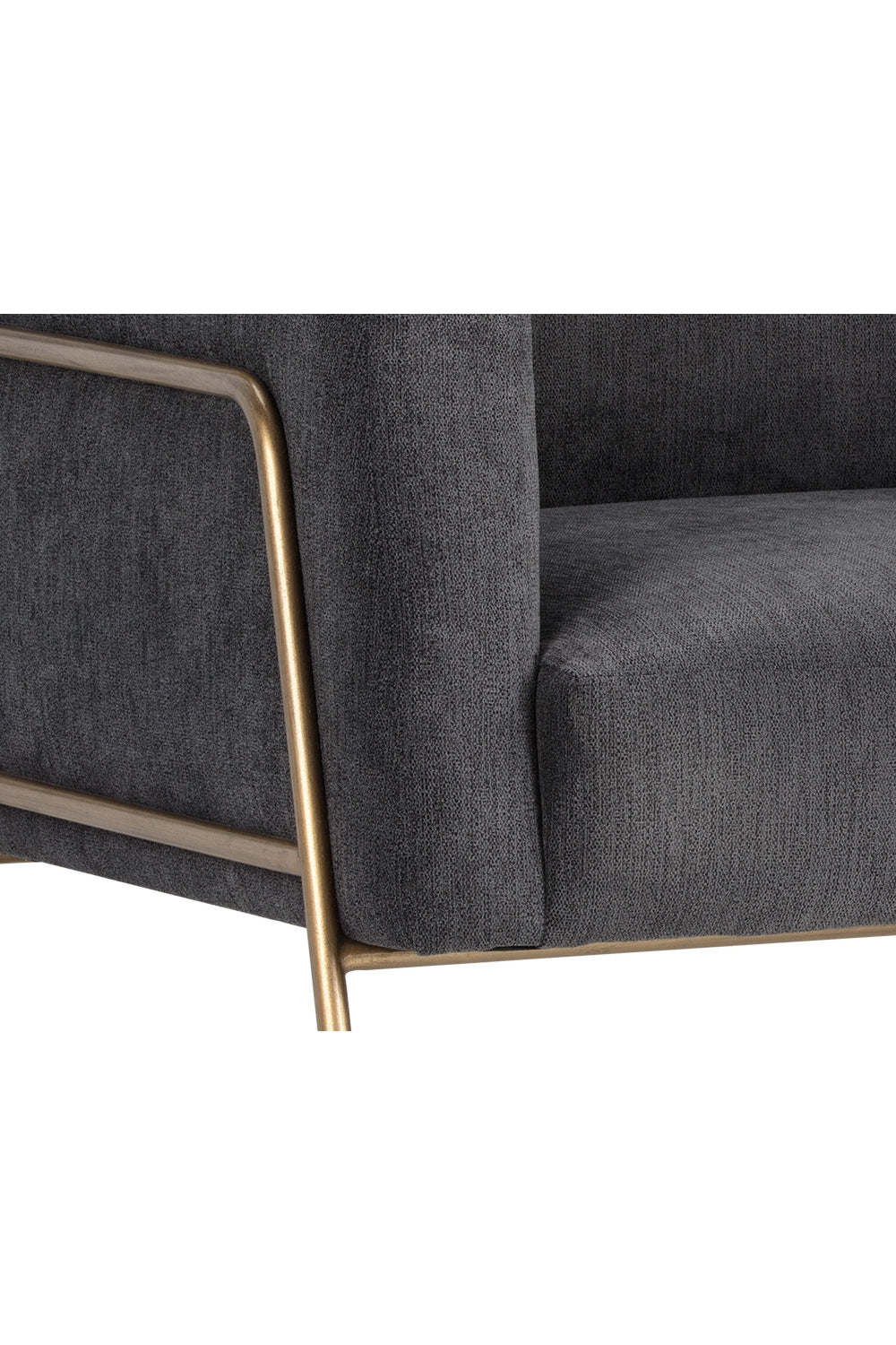 Modern European furniture - Fabric Upholstered Lounge Chair - www.oroa.com