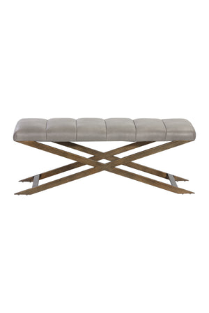  Modern European furniture - Channel Tufted Bench - www.oroa.com | Oroa.com