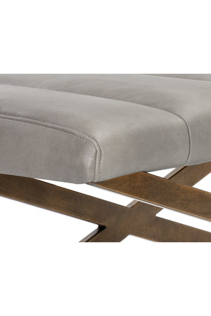   Modern European furniture - Channel Tufted Bench - www.oroa.com | Oroa.com