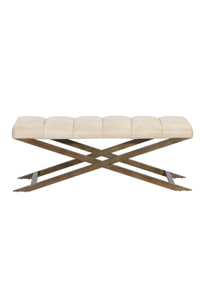   Modern European furniture - Channel Tufted Bench - www.oroa.com | Oroa.com