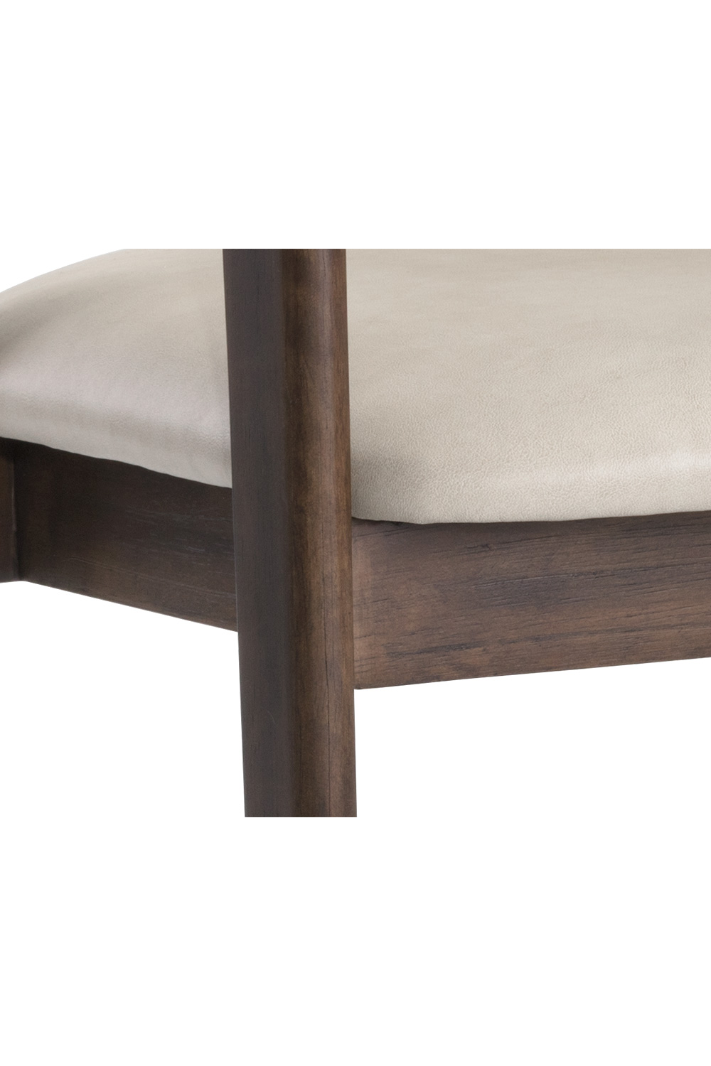 Modern European furniture - Smoked Acacia Frame Dining Chair - www.oroa.com