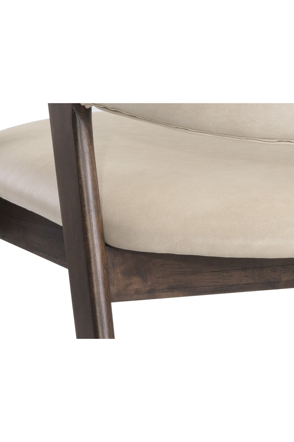 Modern European furniture - Smoked Acacia Frame Dining Chair - www.oroa.com