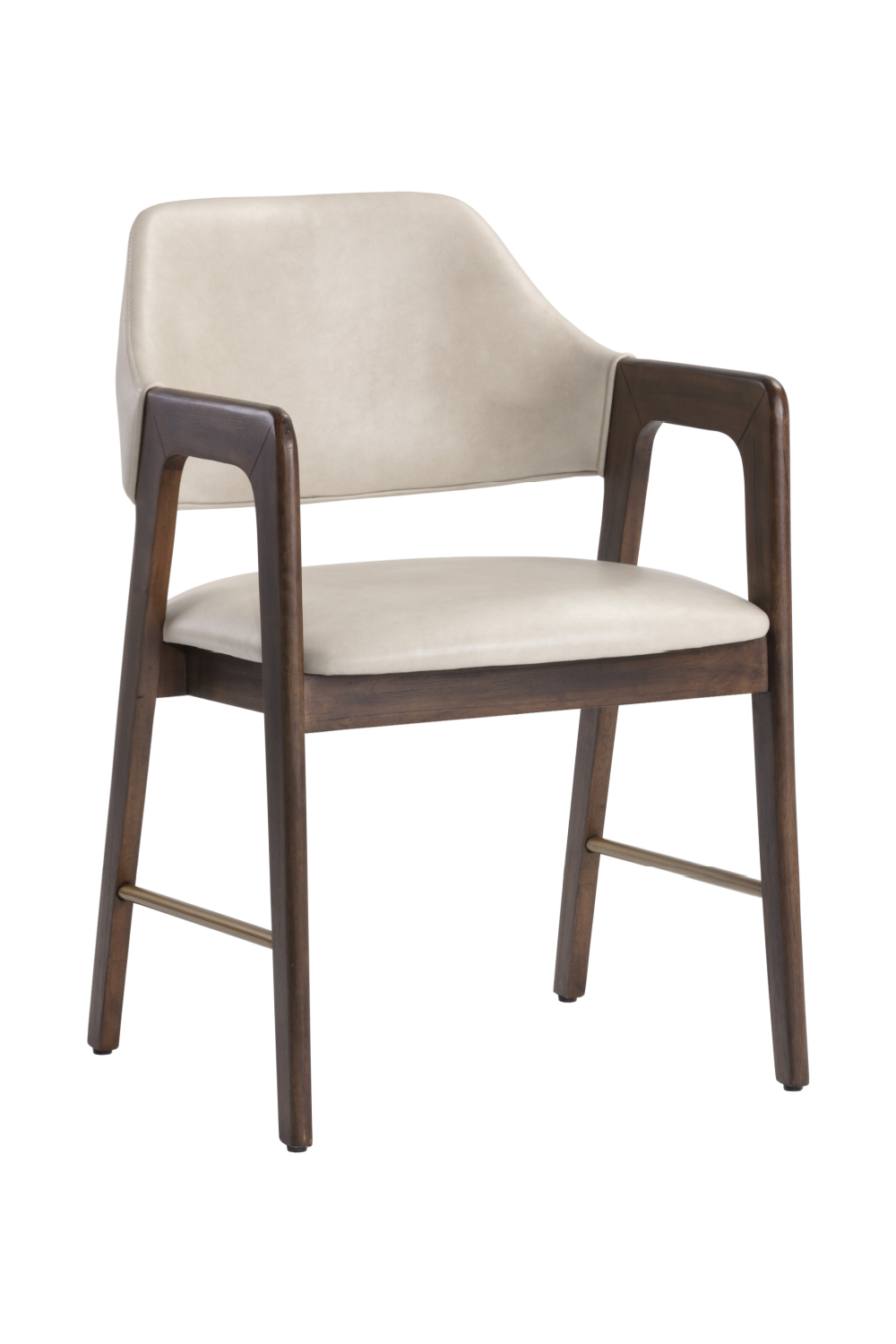 Modern European furniture - Smoked Acacia Frame Dining Chair - www.oroa.com