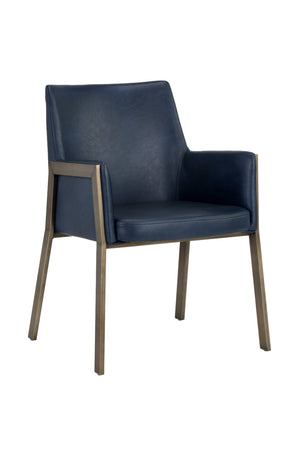 Modern European furniture - Leather Look Dining Armchair - www.oroa.com
