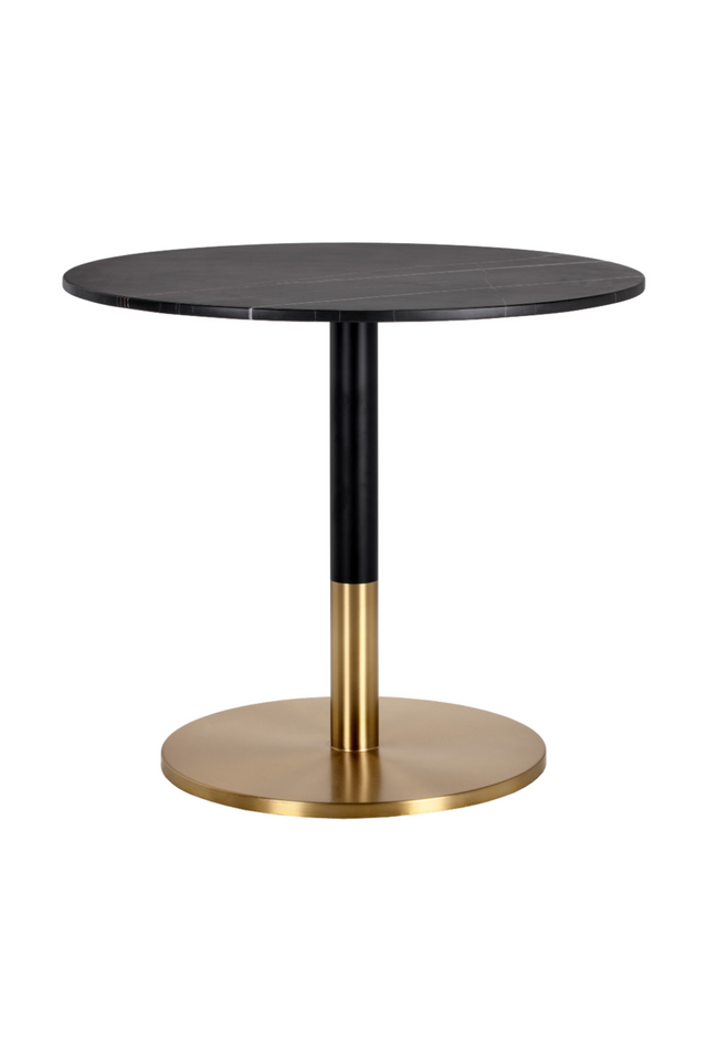 Modern European furniture - Round Black Marble Bistro Table  - www.oroa.com