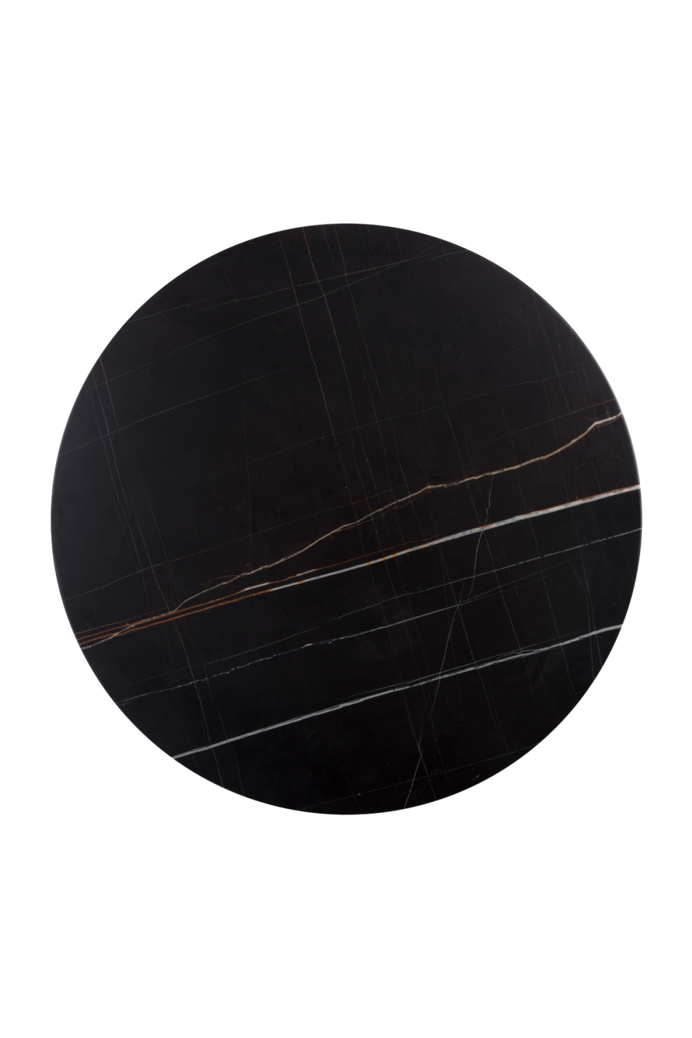   Modern European furniture - Round Black Marble Bistro Table  - www.oroa.com | Oroa.com