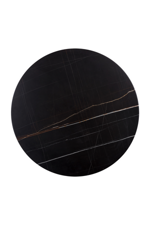   Modern European furniture - Round Black Marble Bistro Table  - www.oroa.com | Oroa.com