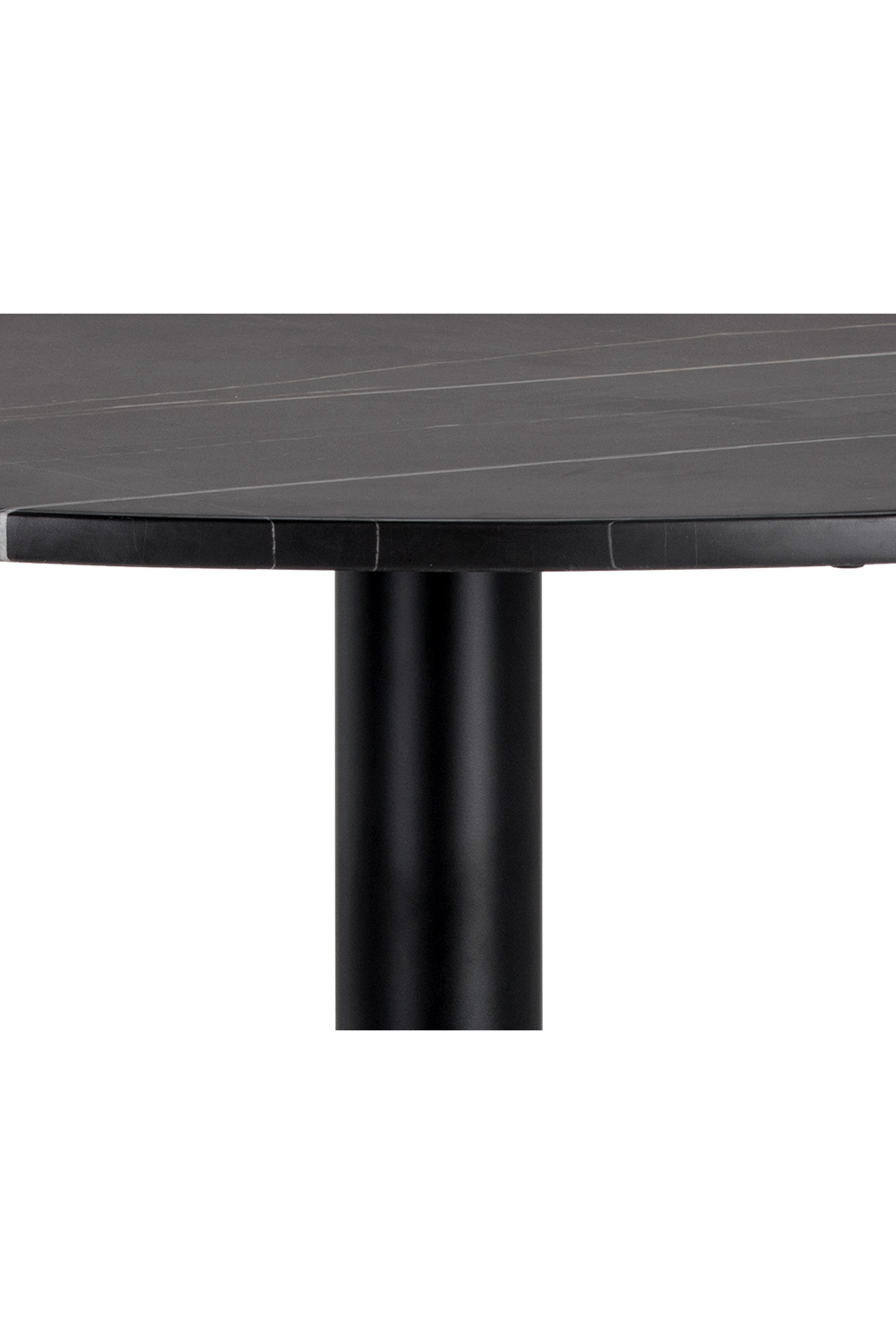   Modern European furniture - Round Black Marble Bistro Table  - www.oroa.com | Oroa.com