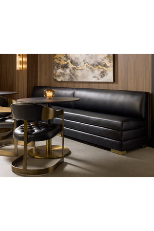   Modern European furniture - Round Black Marble Bistro Table  - www.oroa.com | Oroa.com
