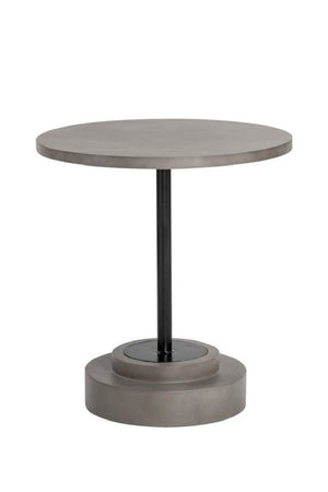 Modern European furniture - Round Indoor/Outdoor Concrete Bistro Table - www.oroa.com