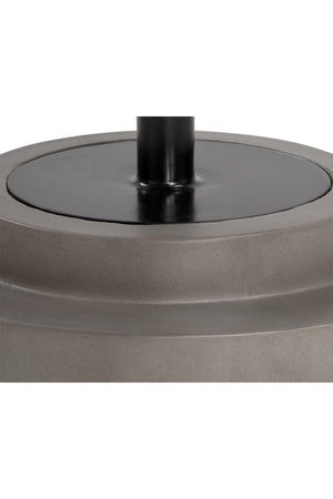 Modern European furniture - Round Indoor/Outdoor Concrete Bistro Table - www.oroa.com