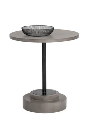 Modern European furniture - Round Indoor/Outdoor Concrete Bistro Table - www.oroa.com