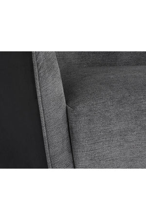   Modern European furniture - Mid-Century Gray Lounge Chair - www.oroa.com | Oroa.com
