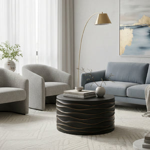   Modern European furniture - Hand-Sculpted Concrete Coffee Table - www.oroa.com | Oroa.com