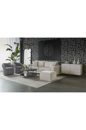 Modern European furniture - Gray Glass Spheres Chandelier L - www.oroa.com