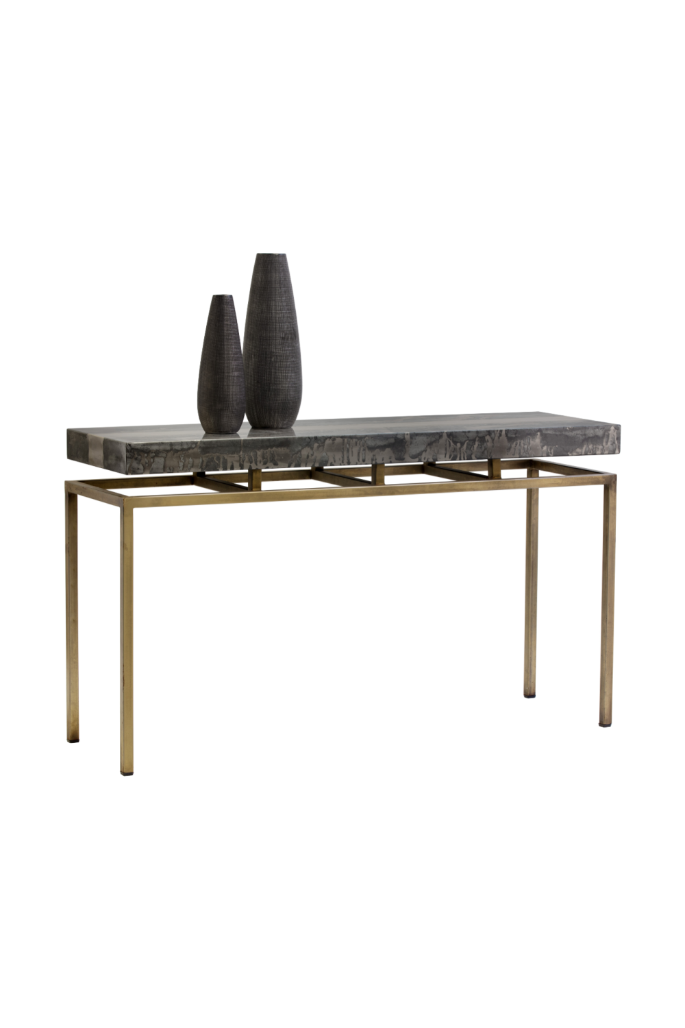   Modern European furniture - Gray Iron Console Table - www.oroa.com | Oroa.com