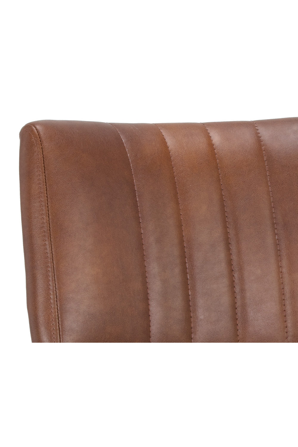 Modern European furniture - Leather Look Industrial Dining Chairs (2) - www.oroa.com