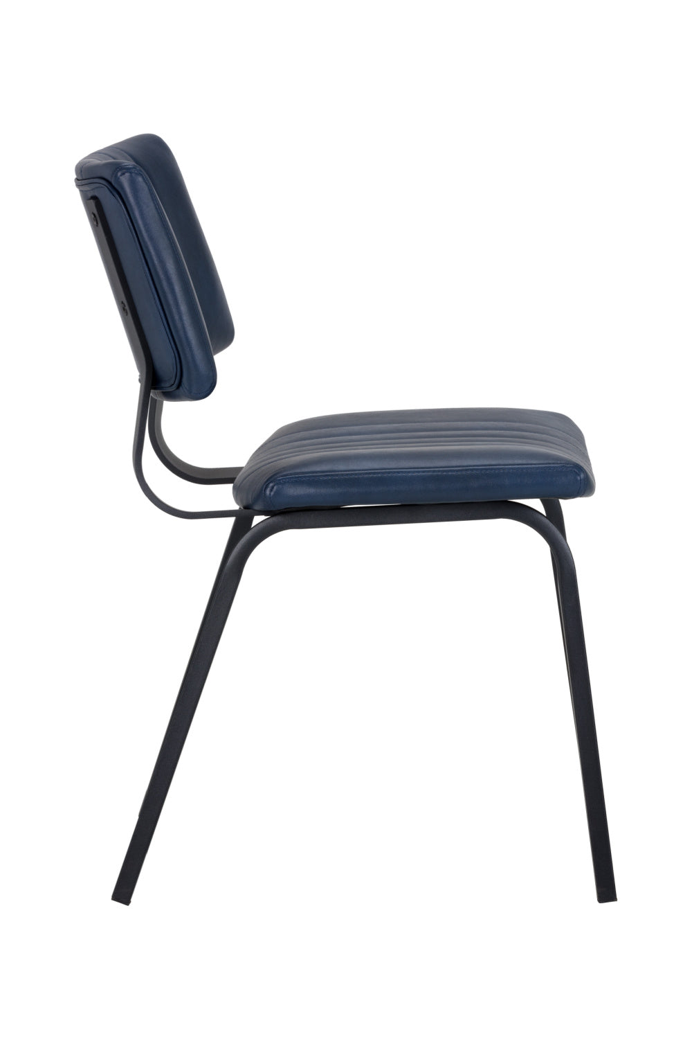 Modern European furniture - Leather Look Industrial Dining Chairs (2) - www.oroa.com