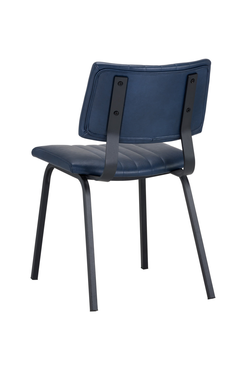 Modern European furniture - Leather Look Industrial Dining Chairs (2) - www.oroa.com