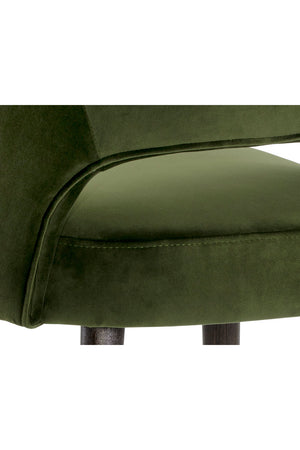 Modern European furniture - Green Cutout-Back Counter Stool - www.oroa.com