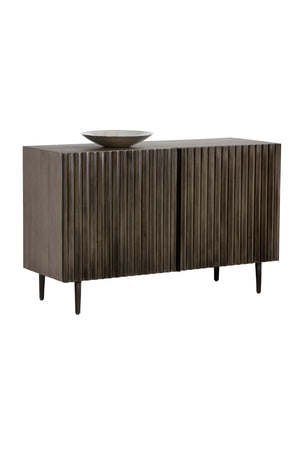   Modern European furniture - Taupe Fluted Wood Sideboard - www.oroa.com | Oroa.com