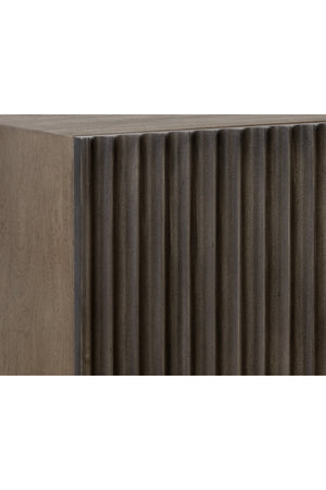   Modern European furniture - Taupe Fluted Wood Sideboard - www.oroa.com | Oroa.com