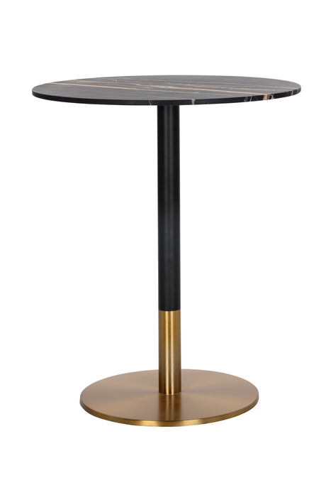 Modern European furniture - Black Marble Bar Table - www.oroa.com