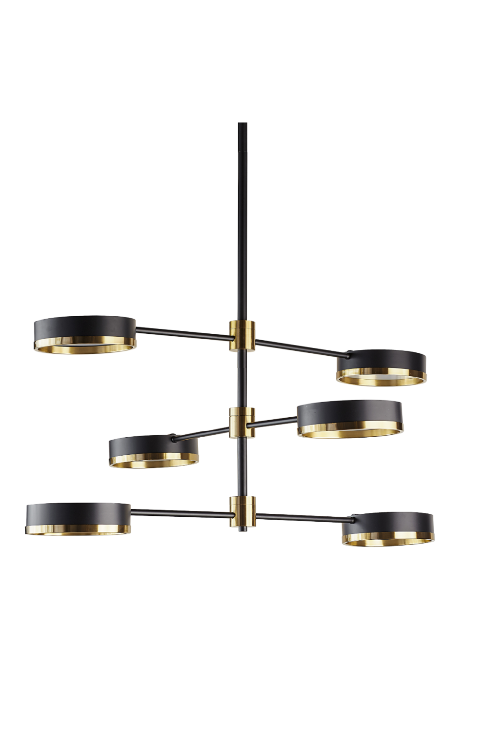   Modern European furniture - Adjustable Arm 6-Light Chandelier - www.oroa.com | Oroa.com