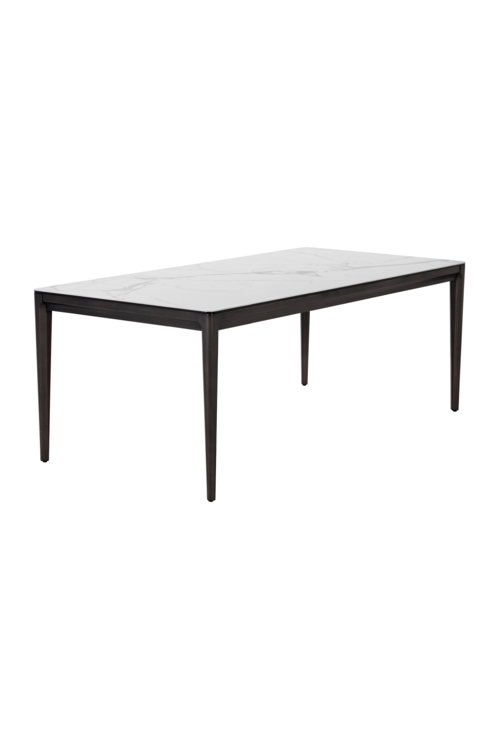   Modern European furniture - White Ceramic Dining Table - www.oroa.com | Oroa.com