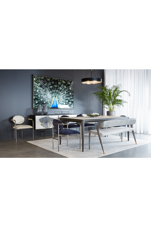   Modern European furniture - White Ceramic Dining Table - www.oroa.com | Oroa.com
