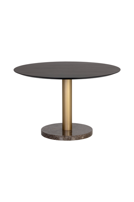   Modern European furniture - Black Oak Round Dining Table - www.oroa.com | Oroa.com
