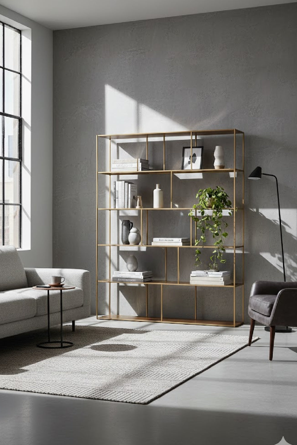 Modern European furniture - Modern Open Shelving Bookcase - www.oroa.com