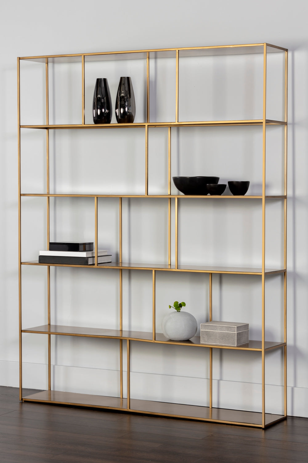 Modern European furniture - Modern Open Shelving Bookcase - www.oroa.com