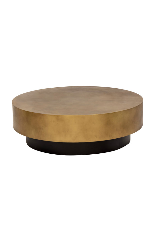 Modern European furniture - Round Metal Coffee Table - www.oroa.com