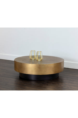   Modern European furniture - Round Metal Coffee Table - www.oroa.com | Oroa.com