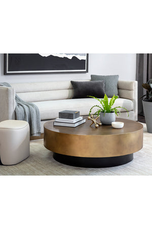   Modern European furniture - Round Metal Coffee Table - www.oroa.com | Oroa.com