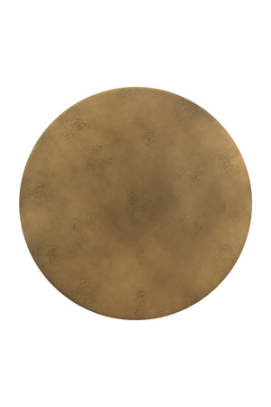   Modern European furniture - Antique Brass Round End Table - www.oroa.com | Oroa.com