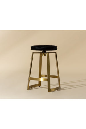   Modern European furniture - Gold-Base Swivel Counter Stool - www.oroa.com | Oroa.com