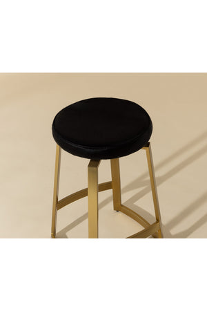   Modern European furniture - Gold-Base Swivel Counter Stool - www.oroa.com | Oroa.com