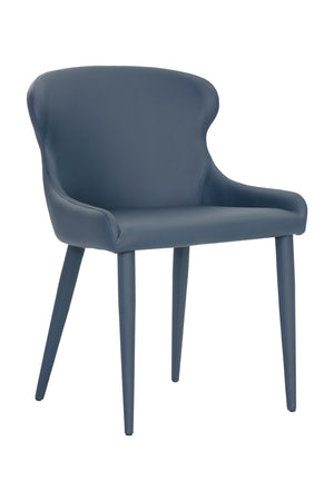   Modern European furniture - Leather Look Modern Dining Chairs (2) - www.oroa.com | Oroa.com