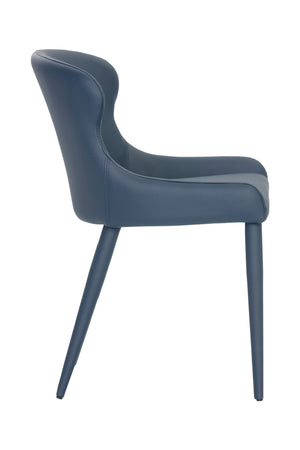  Modern European furniture - Leather Look Modern Dining Chairs (2) - www.oroa.com | Oroa.com