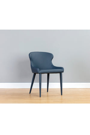   Modern European furniture - Leather Look Modern Dining Chairs (2) - www.oroa.com | Oroa.com