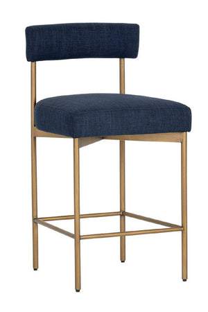 Modern European furniture - Low Back Fabric Counter Stool - www.oroa.com