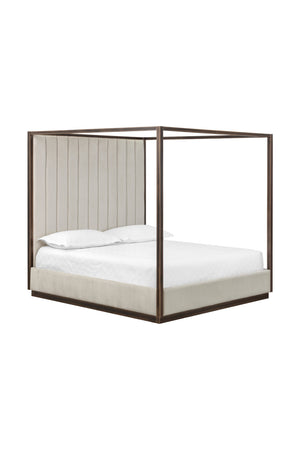 Modern European furniture - Bronze Framed Canopy King Bed - www.oroa.com
