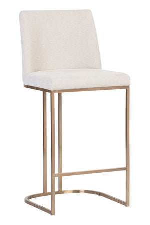   Modern European furniture - Cantilevered Fabric Counter Stool - www.oroa.com | Oroa.com
