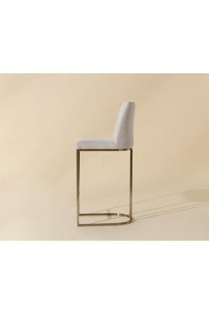   Modern European furniture - Cantilevered Fabric Counter Stool - www.oroa.com | Oroa.com